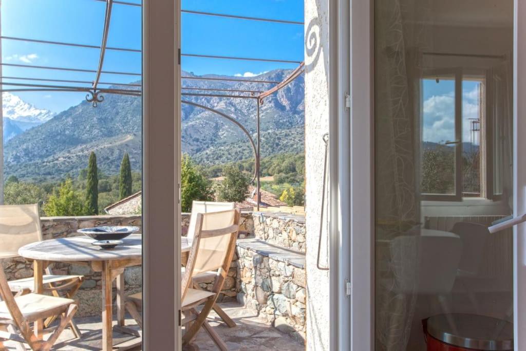Le Capu Biancu-Location Avec Vue Proche Des Gorges De L Asco Entre Mer Et Montagne Moltifao ภายนอก รูปภาพ