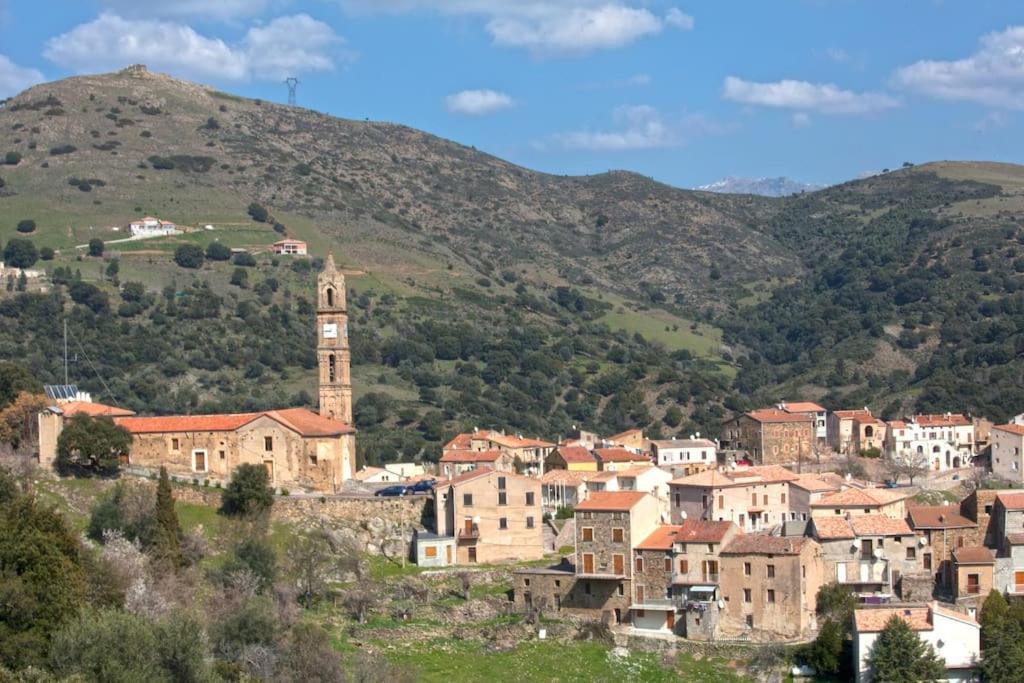Le Capu Biancu-Location Avec Vue Proche Des Gorges De L Asco Entre Mer Et Montagne Moltifao ภายนอก รูปภาพ